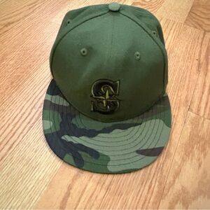 New Era Green Camouflage 59FIFTY Cap